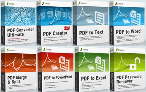 Полный сборник программ Simpo PDF для работы с PDF файлами - Simpo PDF Products Full AIO 2011