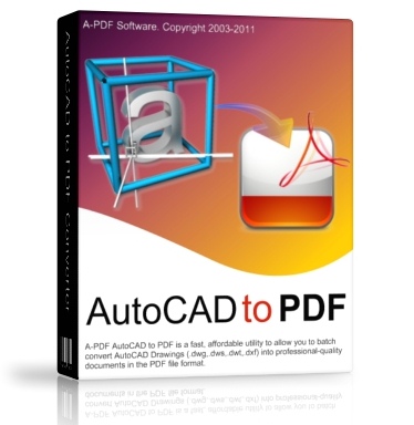A-PDF AutoCAD to PDF v 3.3.0.0 - Конвертер AutoCAD в PDF